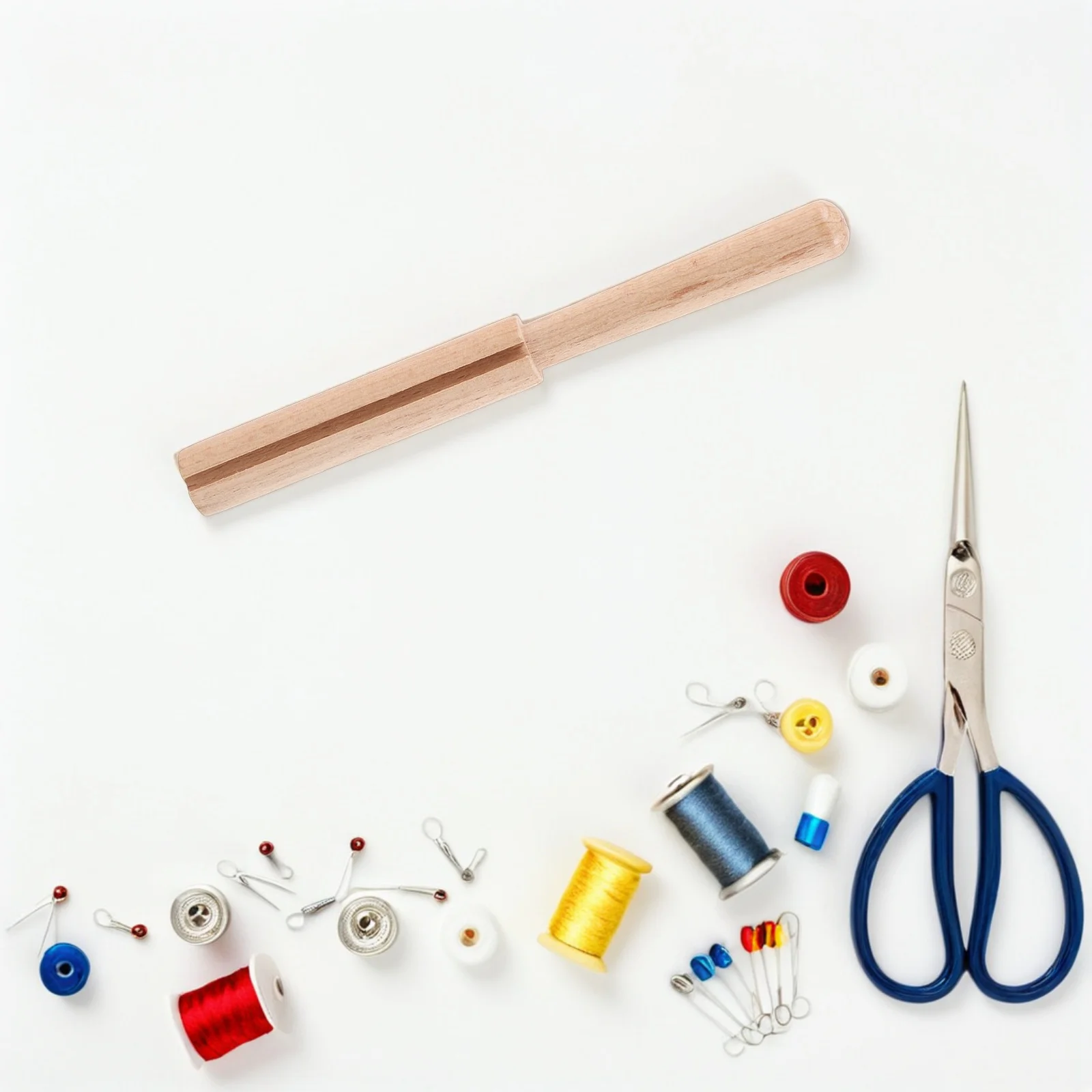 

2pcs Embroidery Thread Cutter Wooden Rug Hook Tool For Precise Tapestry Crochet Cutting Diy Craft Yarn Cutter - Sewing Carpet