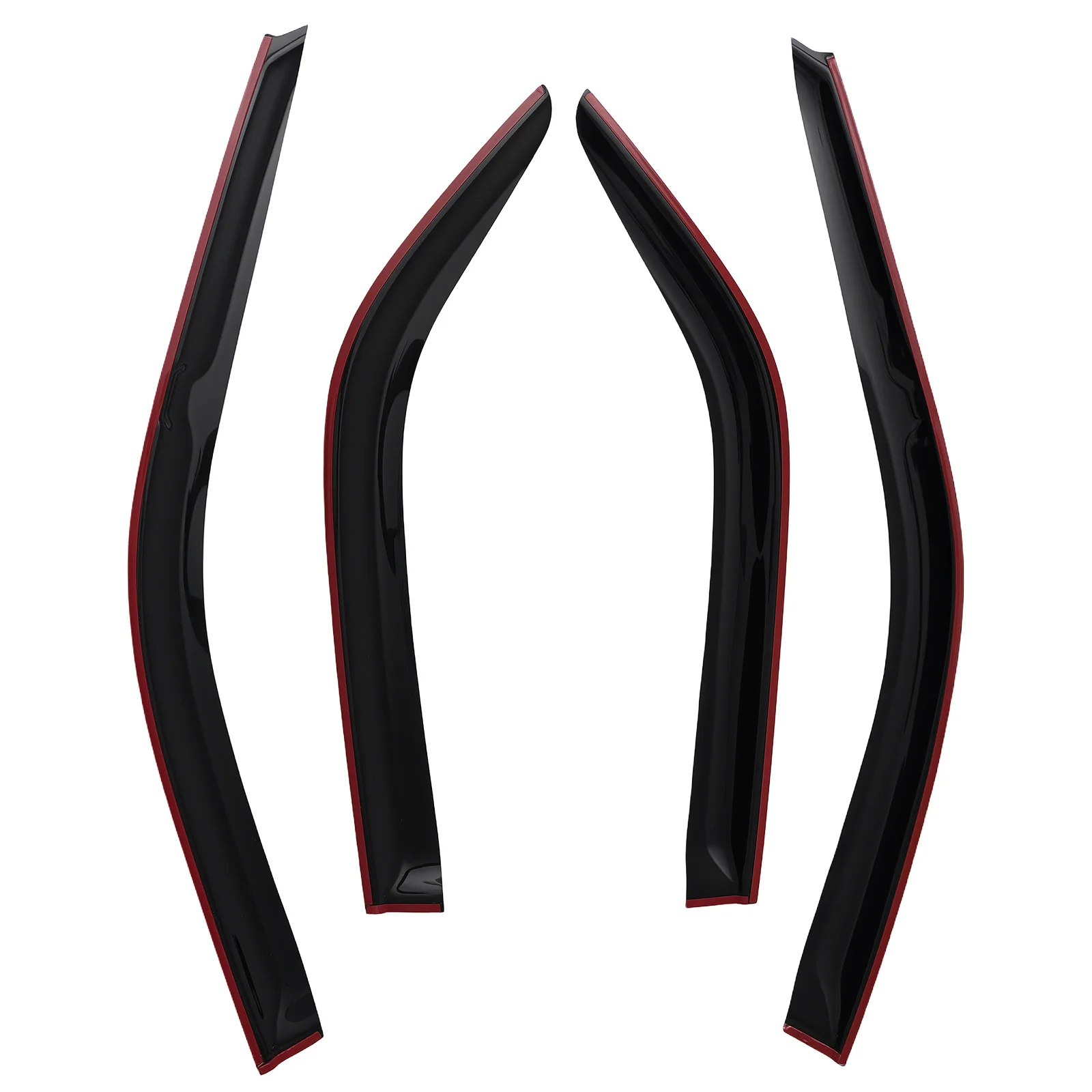 

Window Rain Guard Visor for Honda Civic Sedan 92-95 Black Acrylic 1.8mm