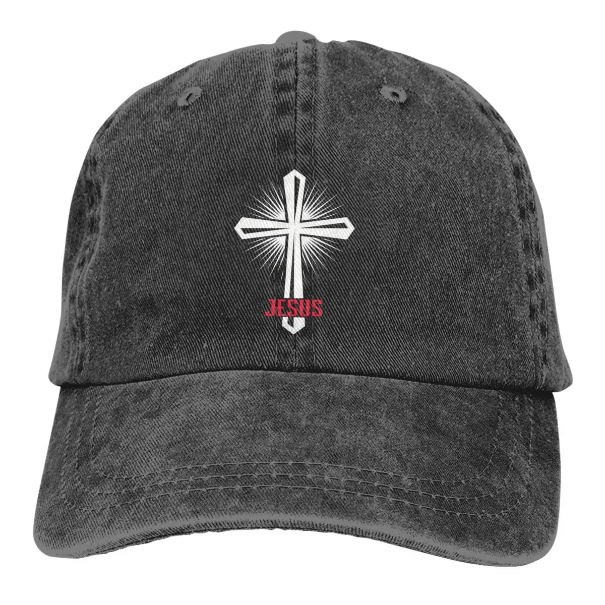 Pure Color Dad Hats Freak, Christian, Women's Hat Sun Visor Baseball Caps Jesus God Cross Peaked Cap