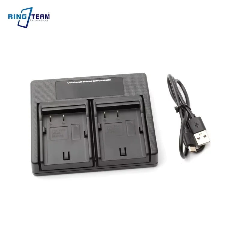 Battery Charger USB Dual For DMW-BLF19 BLF19E BLF19GK BLF19PP DMC-GH3 GH3A GH3AGK GH3GK GH3H GH3HGK GH3K GH4 GH4GK GH4H New