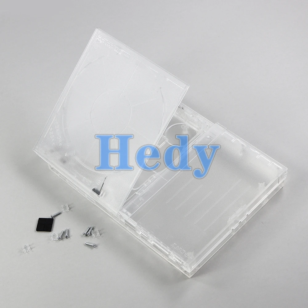 1set Plastic For PlayStation 2 7W 70000 Full Housing Shell Case With Screw Sticker Label For PS2 Slim 9W 90000 3W 30000