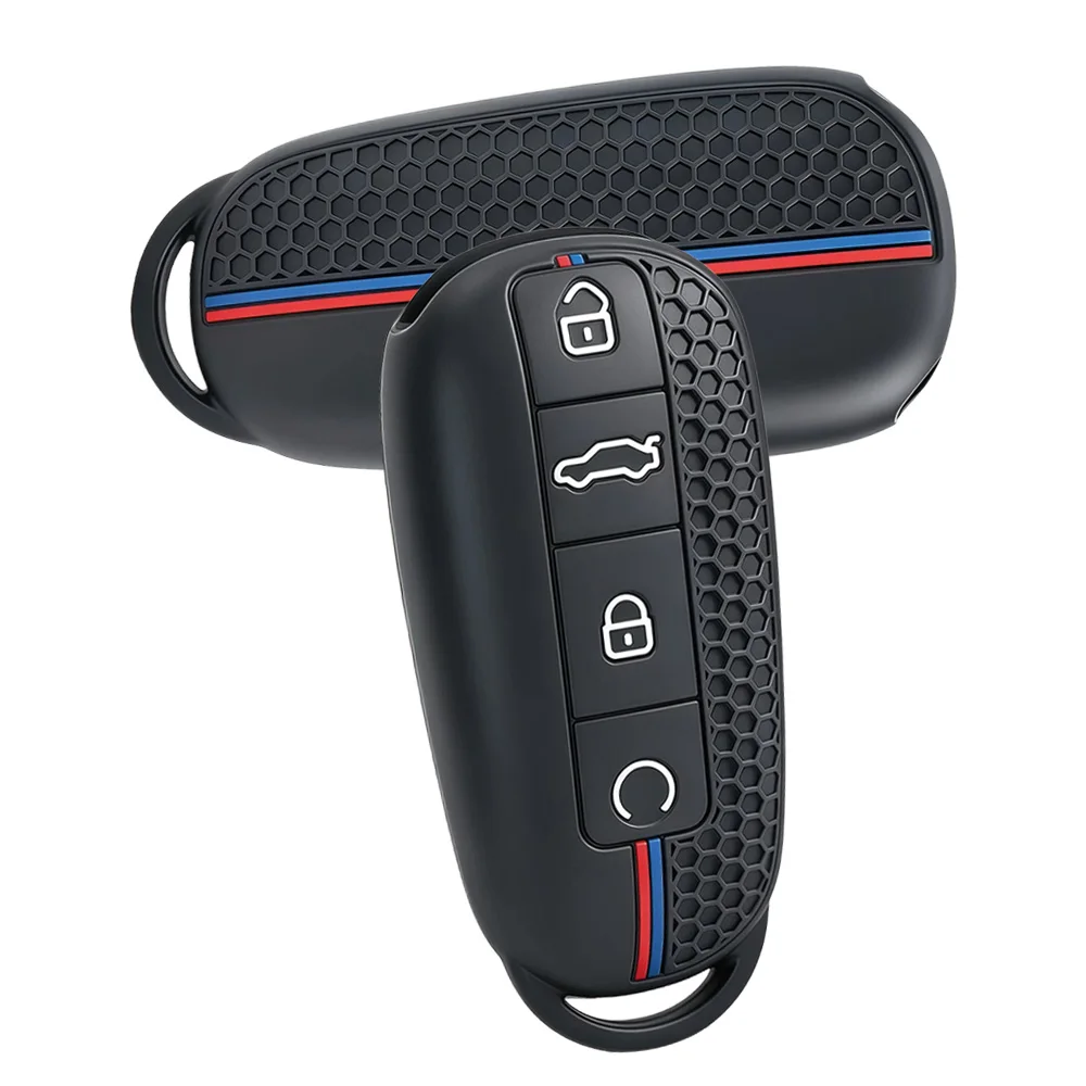 For Chery Omoda C7 C7 SHS PHEV Protective Silicone Key Cover Scratch Resistant Precise Fit