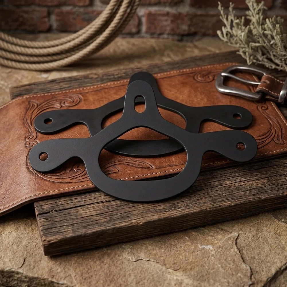 Horse Riding Gear Rubber Spur Straps For Western Riding High Elasticity Design Lightweight Construction For Western Spurs