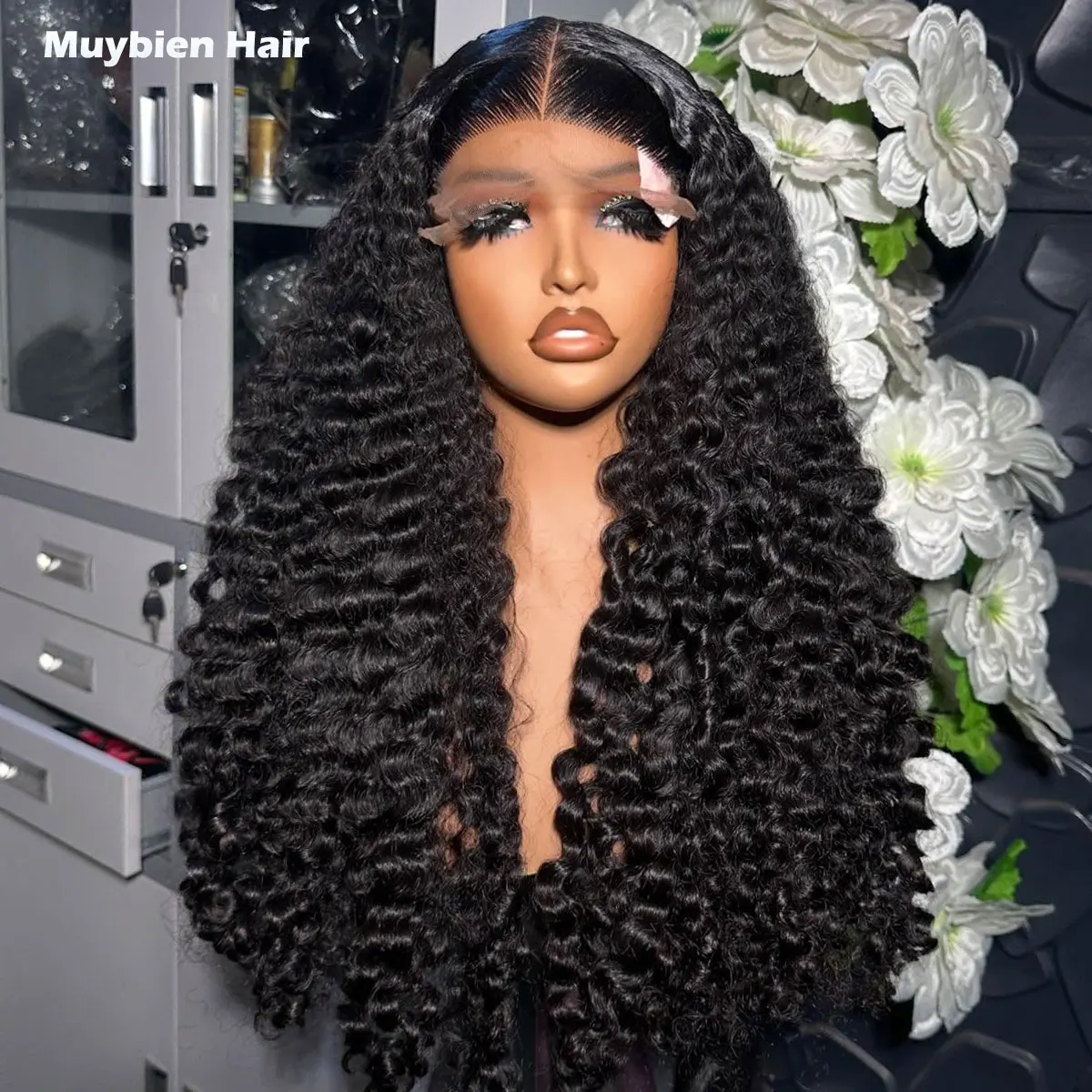 

Natural Black Burmese Curly Human Hair Wig 360 13x6 13x4 HD Lace Front Burmese Curls Wigs for Woman Ready to Wear Glueless Wigs