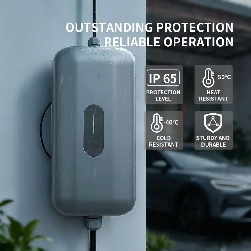 Electway 3.5kW 7kW Mobile DC EV Charger 200V-1000V Portable Charger Fast Charging Station for Electric Cars