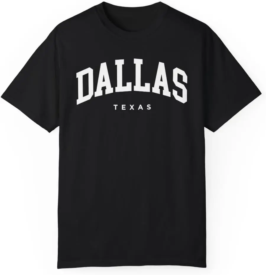 Dallas Texas Adult Unisex Comfort Colors Short Sleeve T-Shirt