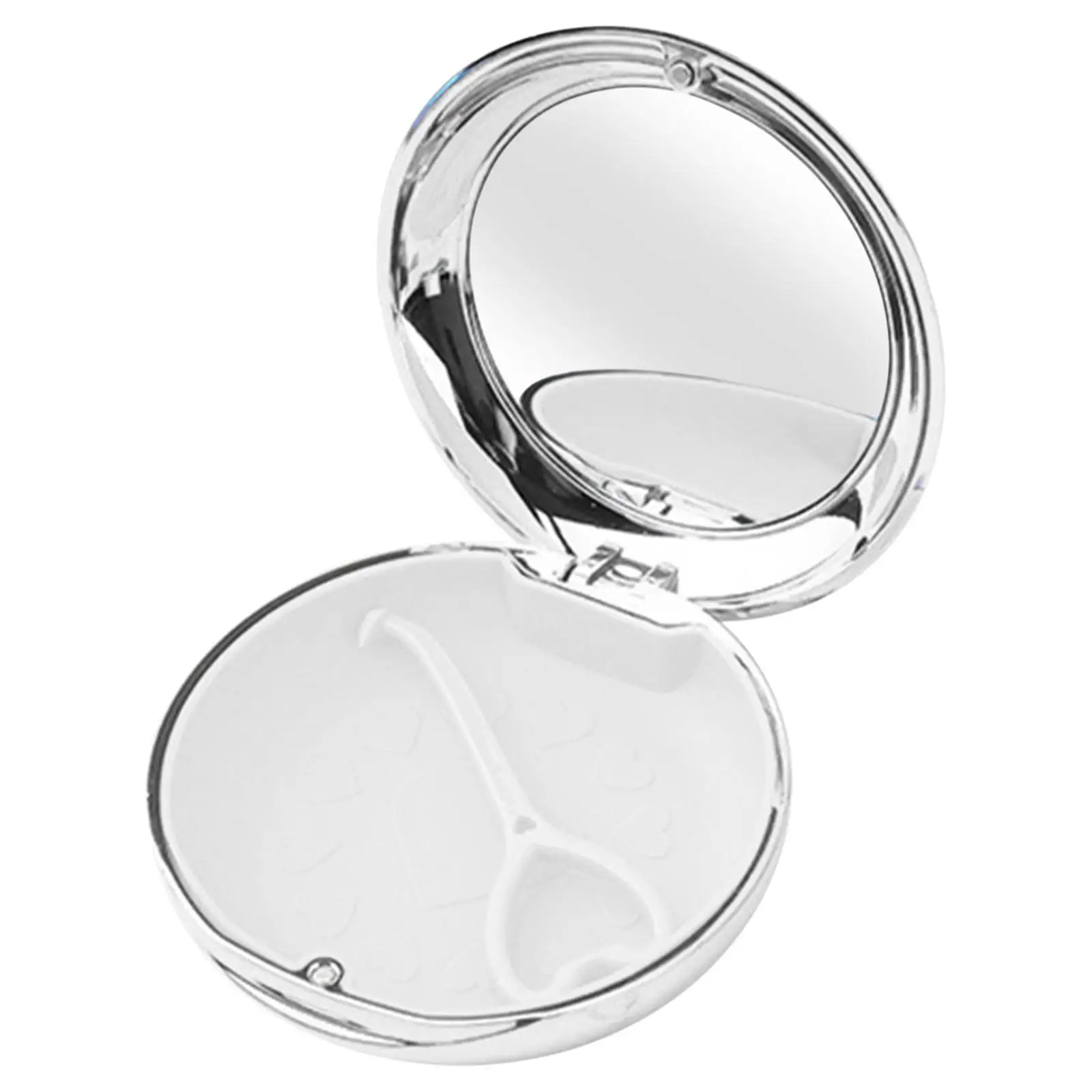 Retainer Case with Mirror with Aligner Remover Tool Storage Boxes Mouth Guard Case Storage Container