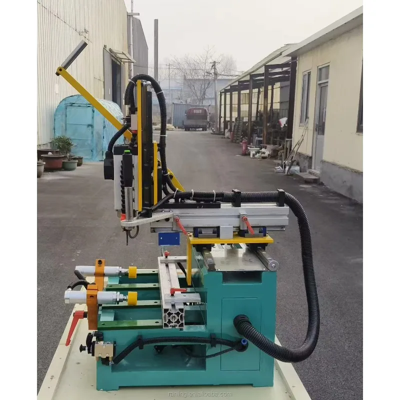 PVC Aluminum UPVC Door Window Equipment Portable Router Drill Milling Machine