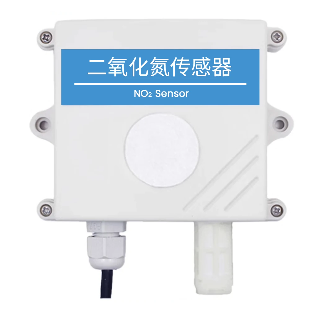 NO2 Detector Nitrogen Dioxide High Precision Gas Concentration With Temperature and Humidity Sensor Industrial Toxic Transmitter