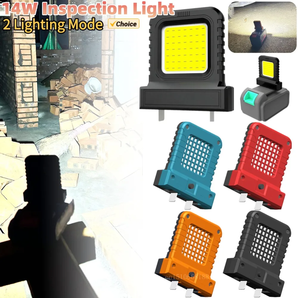 

Power Tool Accessories LED Work Light for Makita for Dewalt for Bosch for Dayi Lomvum Zhipu 18V-21V Li-ion Battery