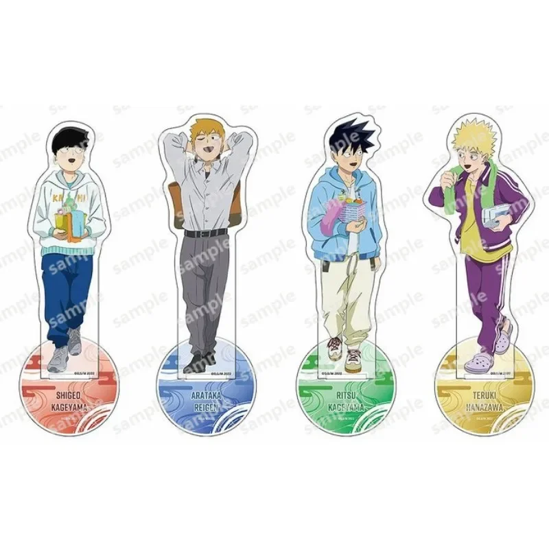 Game Hanazawa Teruki Reigen Arataka Ritsu Kageyama Shigeo Acrylic Stand Doll Anime Figure Model Plate Cosplay Toy for Gift