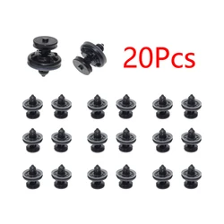 10 sztuk wewnętrzne zabezpieczenie na drzwi samochodu zaciski do paneli wykończeniowych dla VW Volkswagen Touran Tiguan Golf Passat Polo A3 A4 plastikowe łączniki nitowe