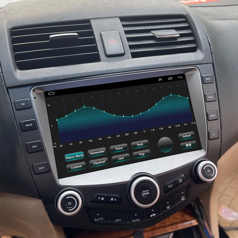 Android autoradio lettore MP5 lettore multimediale di navigazione GPS stile originale per Honda Accord 7 2003 2004 2005 2006 2007