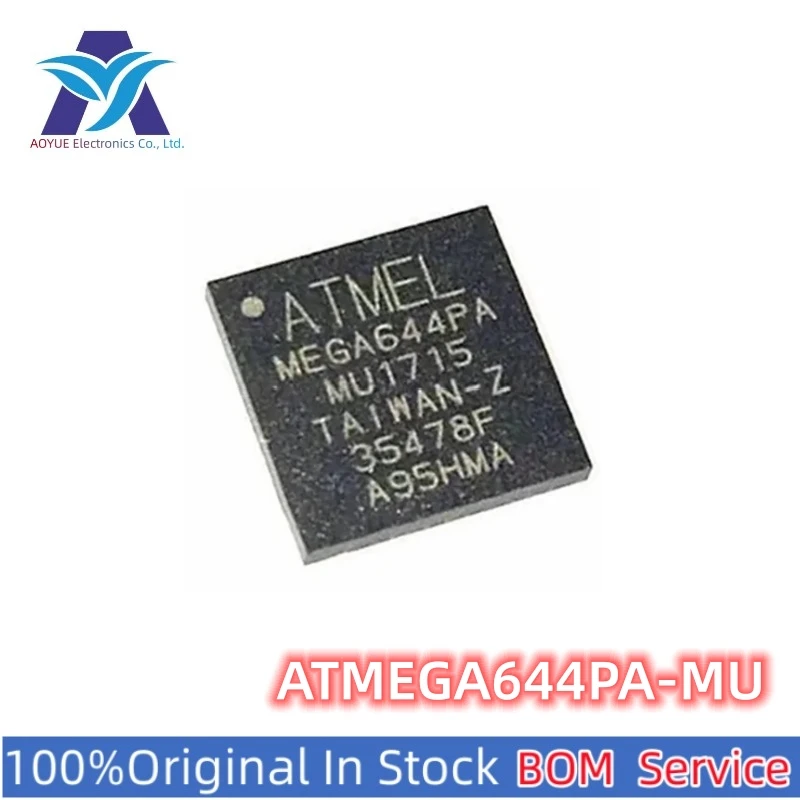 New Original Stock IC Electronic Components   ATMEGA644PA-MU   IC MCU One Stop BOM Service