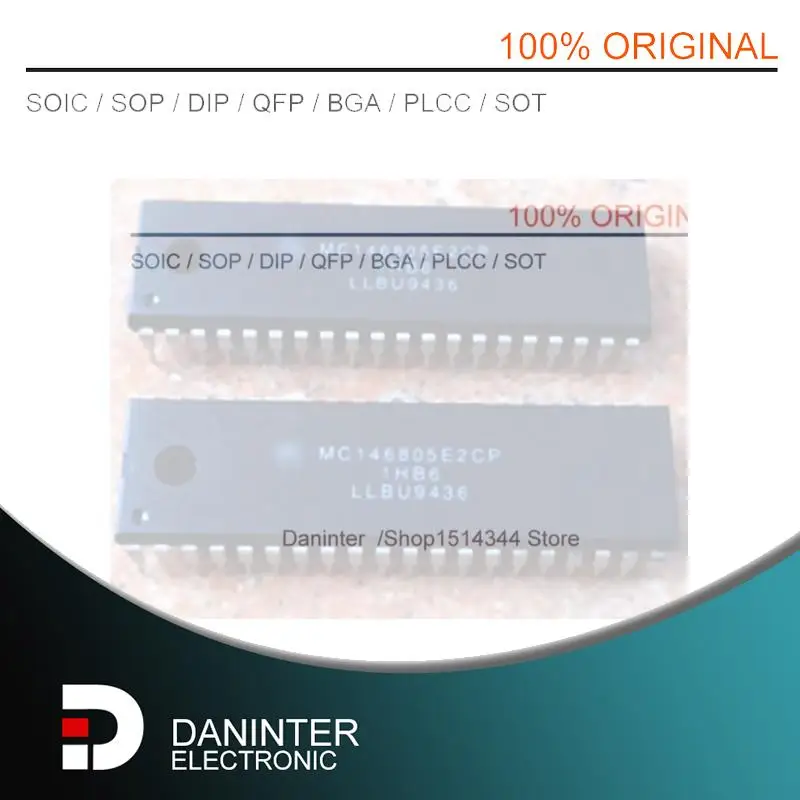 New 5pcs/lot  MC146805E2CP MC146805E2 MC146805 MC146805E2P  dip40
