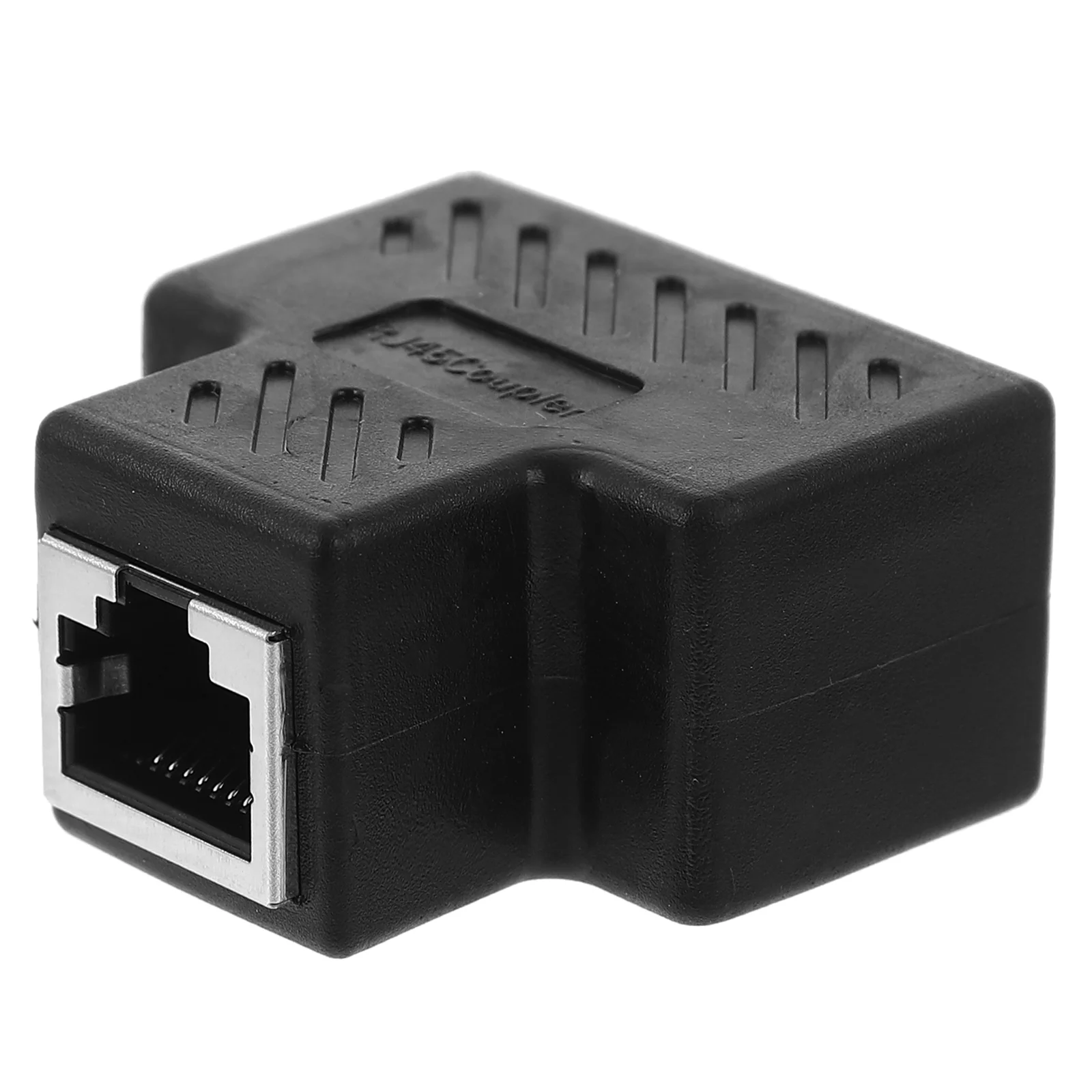 

Power Cord Network Tee -to-two Adapter Connector Splitter Plug Single Ethernet