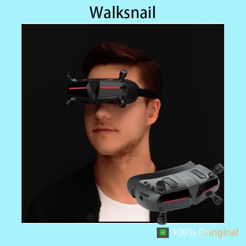 2025 NEW CADDX Walksnail Avatar HD Goggles X | 1080P (1920×1080) FPV Goggles for RC Racing Drones