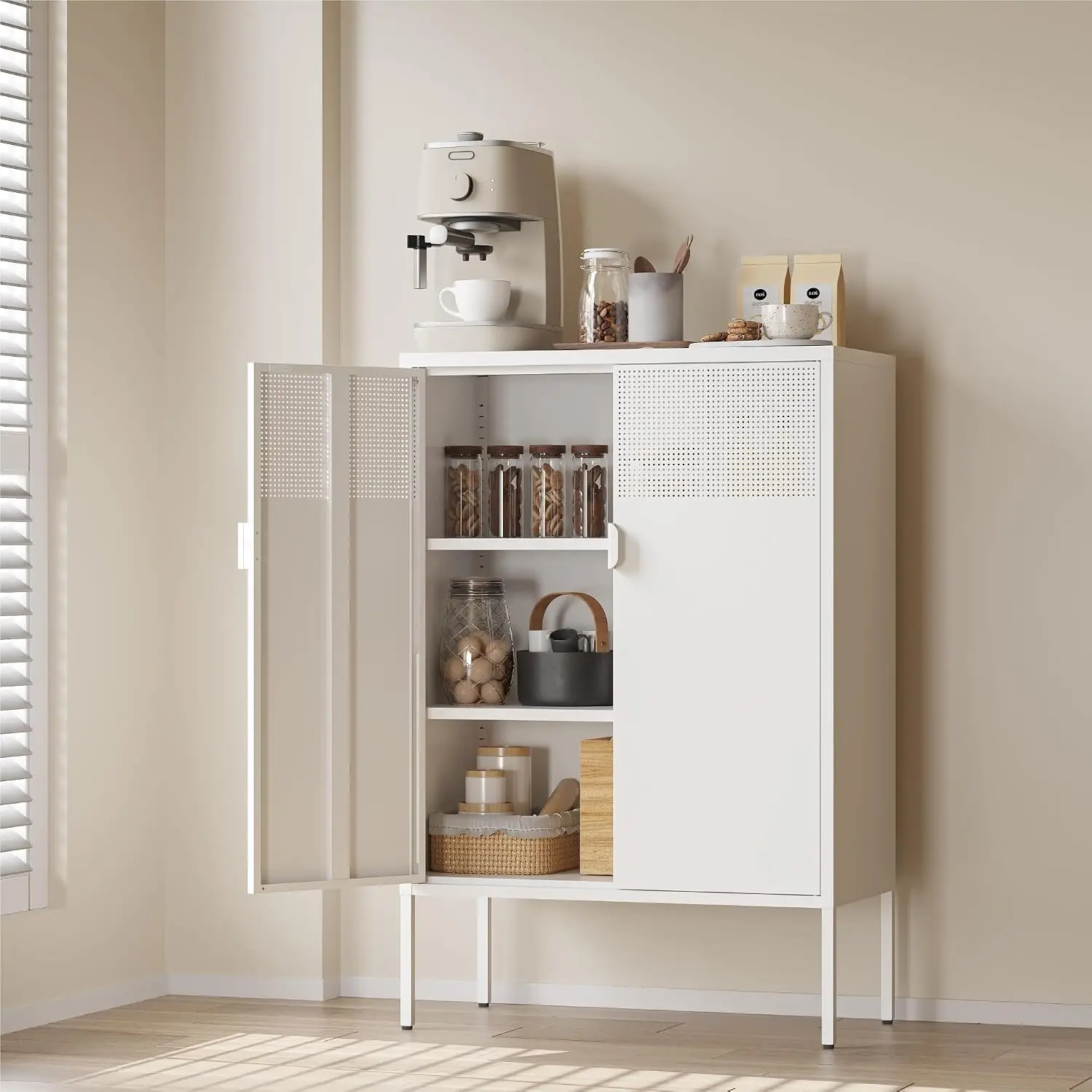 Metal Cabinet Adjustable Shelves 47