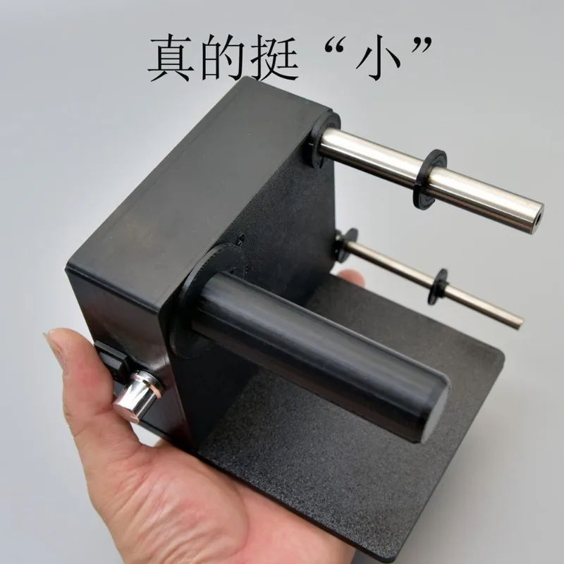 Barcode Equipment Packaging Equipment Label Rewinder, Automatic Winding Machine for Garment Washing Label & Industrial Paper view 2