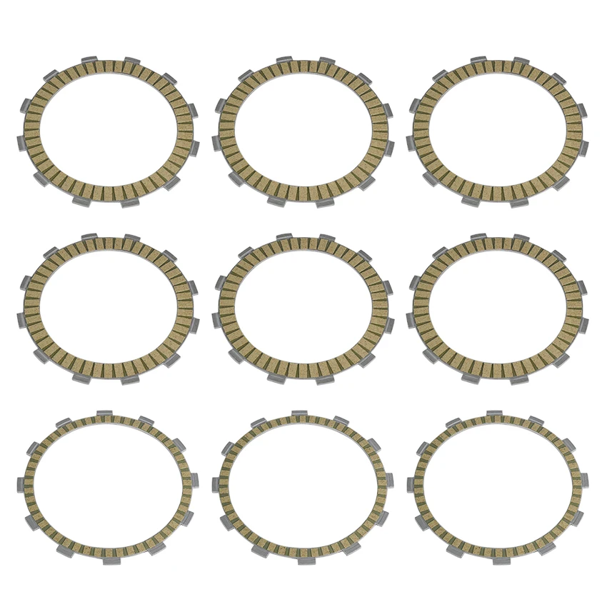 

Motorcycle Clutch Friction Disc Kit for Kawasaki ZX1000 NINJA H2 ZX1000 NINJA H2 Carbon ZX1000 NINJA H2 SX SE OEM:13088-0575