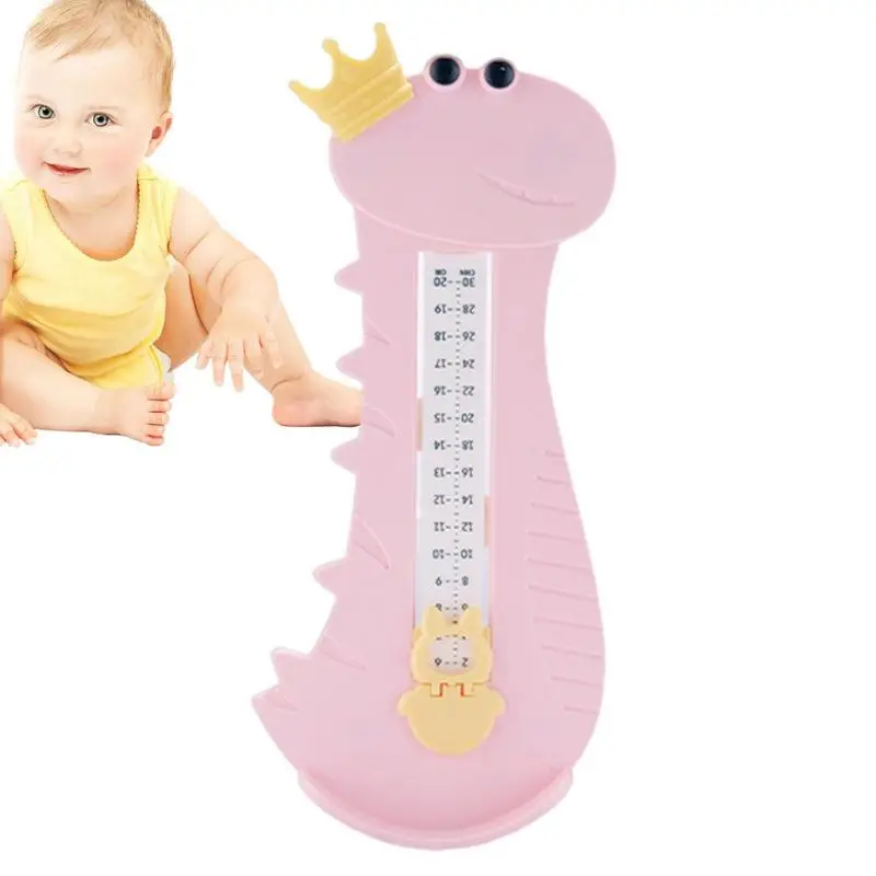 

Shoe Size Foot Measurement Device Foldable Feet Measuring Ruler With Cartoon Dinosaur Design Shoe Size Chart And Measurer Cute