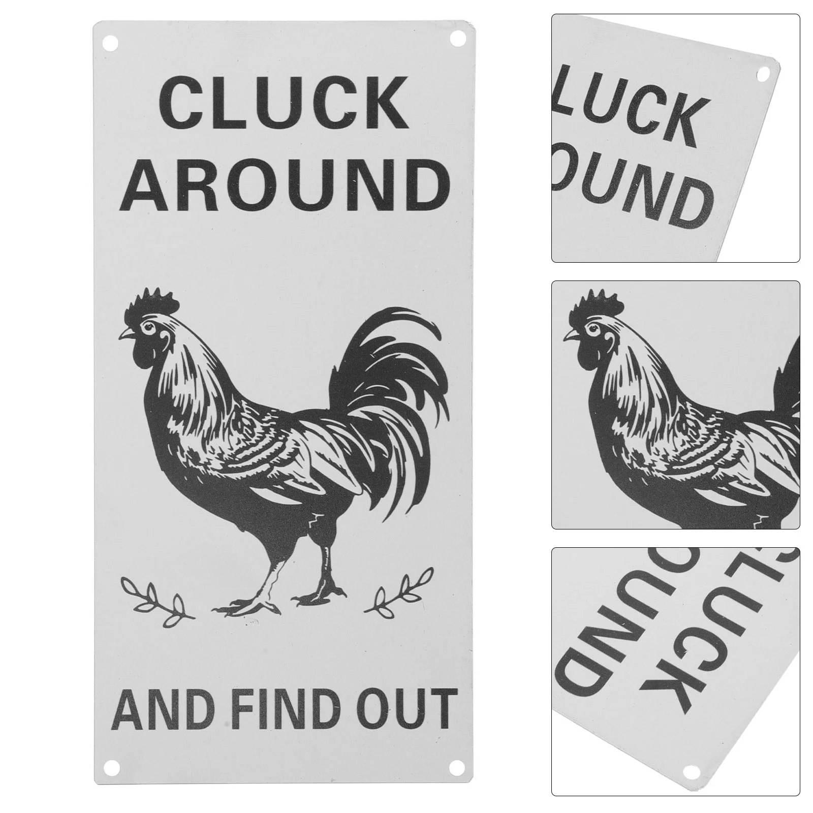 

Chick The Sign Chicken Coop Identification 3000X2000X010CM Aluminum Plate Must Haves