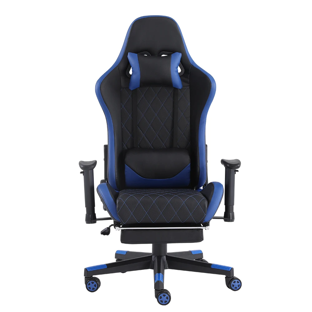 YYHC PU Leather Swivel High Back Ergonomic Racing Car Style Gaming computer office chair