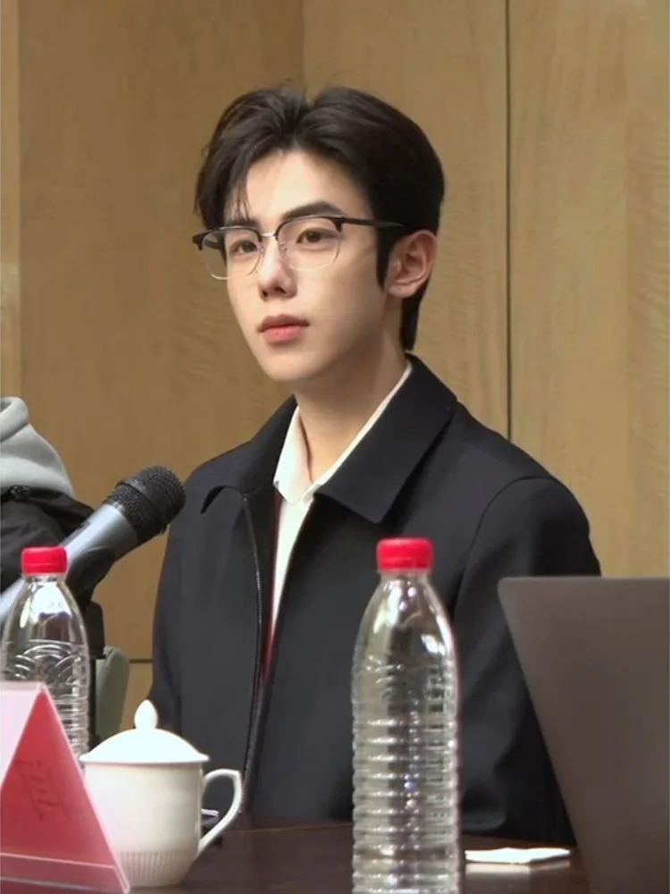 

Молодежный мужской пиджак с подплечниками и отложным воротником, весенне-осеннее модное пальто для зрелых мужчин