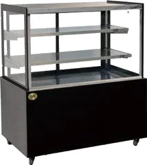 YJQ Direct Cold Cake Display Cabinet, Commercial Refrigerated Display Fresh-Keeping Cabinet, Glass Bread, Dessert Sushi Cabinet