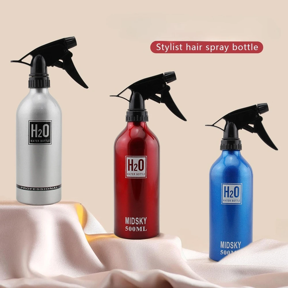 

Professional Salon Grade Aluminum Water Spray Bottle Refillable Mist Bottle for Hairdressing Empty Misting Bottle Styling Tool