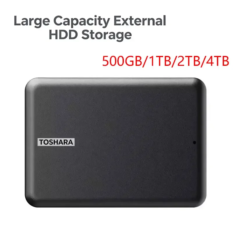New Portable Hard Drive High-Speed USB 3.2 Gen1 500GB/1TB/2TB/4TB Black External Hard Drive Compatible With Mac