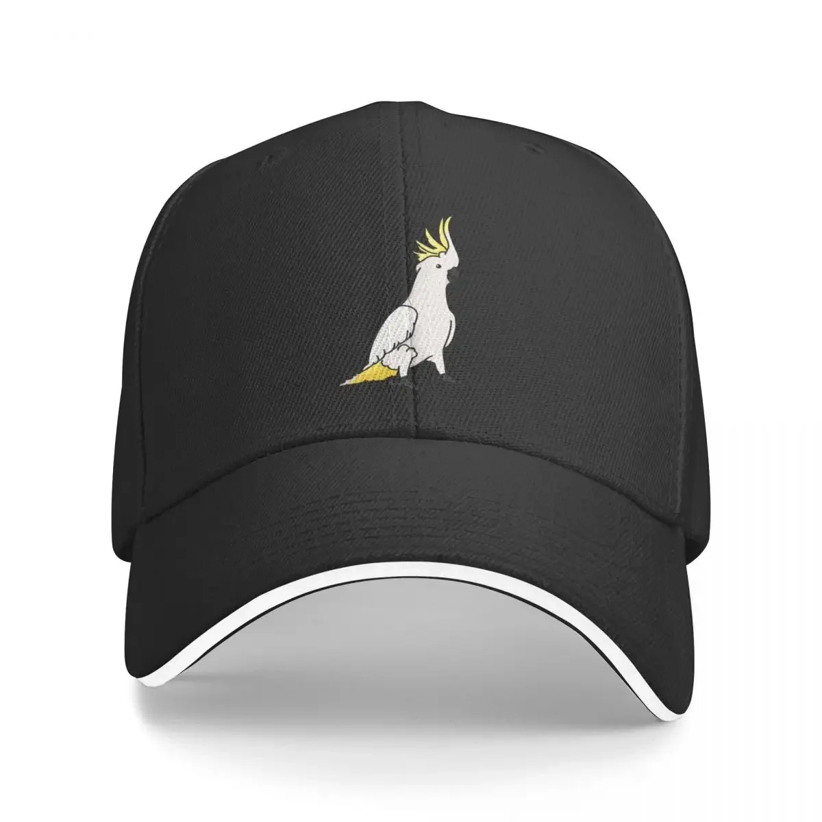 Sulphur Cockatoo Baseball Cap western Hat Golf Cap Trucker Cap black For Women Men's