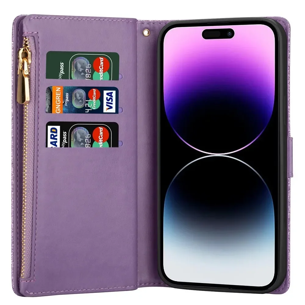 Cases for XiaoMi Poco C65 C55 C40 F5 X5 Pro X4 GT F4 Case Cover coque Flip Wallet Phone Covers For XiaoMi Poco C65 Case