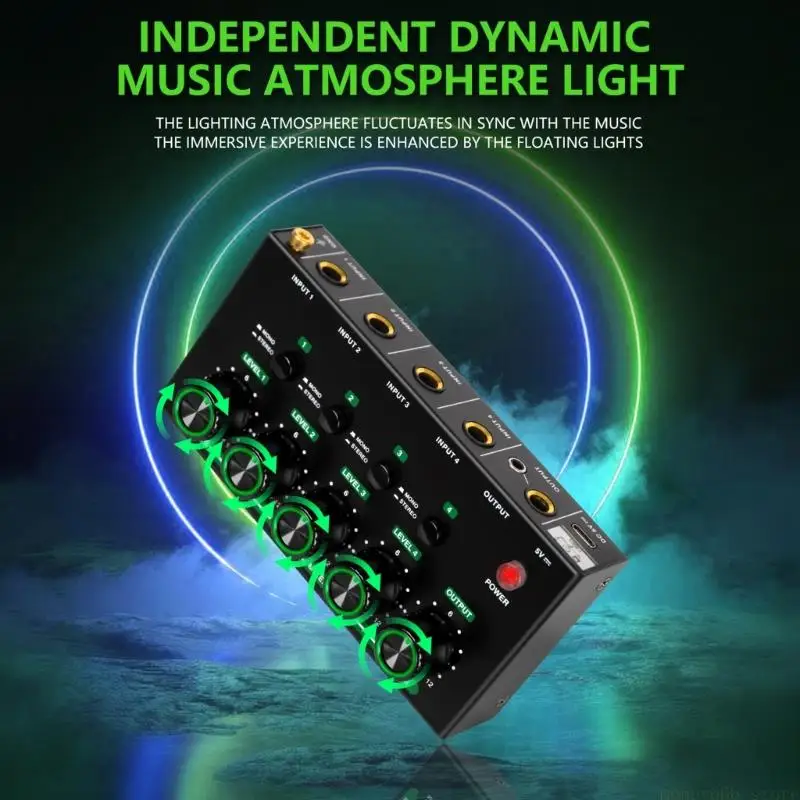 

Обломок искажений звукового микшера входа Ф62К 4 низкий для ясной записи вокала