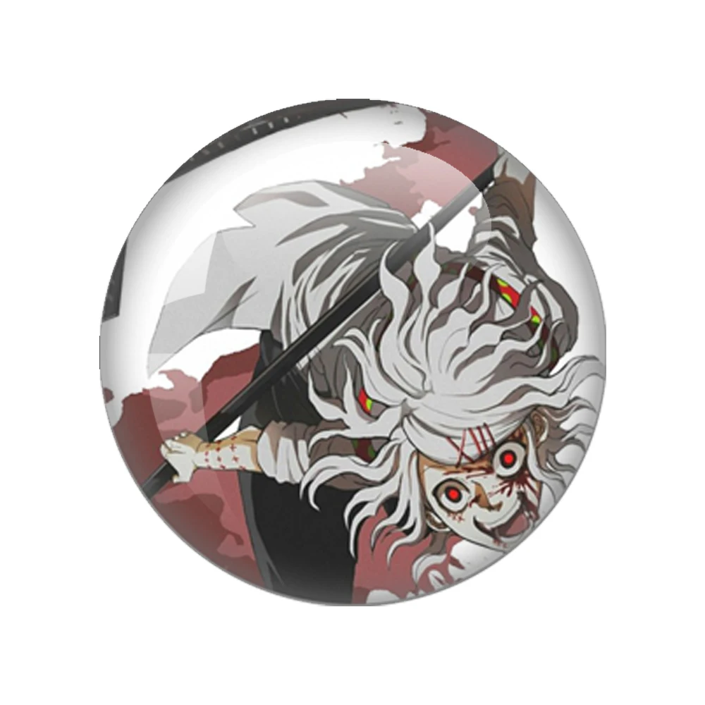 Japanese Anime Tokyo Ghoul 12mm-40mmround Glass Photo  Cabochon Demo Flat Back Making Findings Jewelry Findings