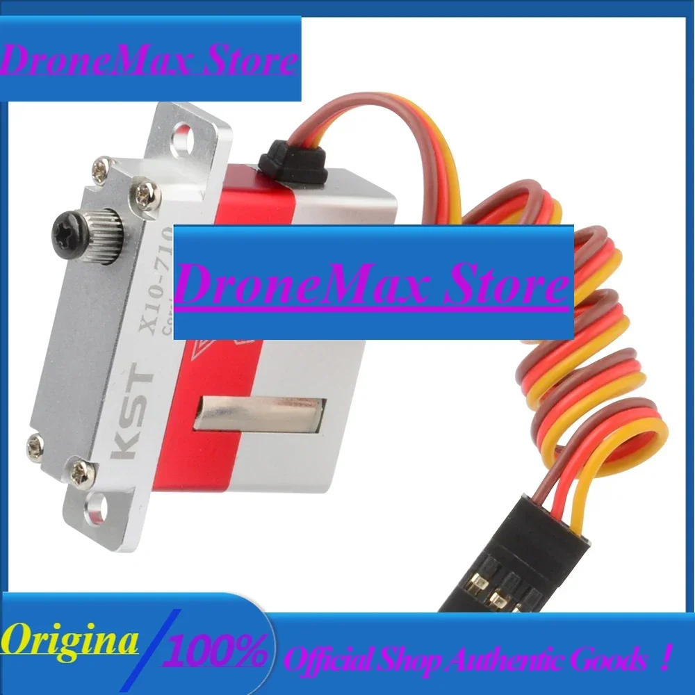 DrMasHot KST X10-710 V8.0 HV 7.5Kgf.cm 0.10sec Mini Digital Metal Gear Servo For RC Gliders