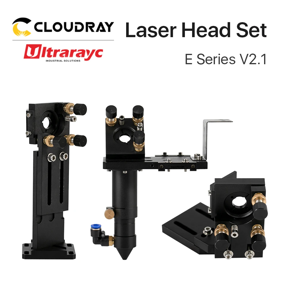 Ultrarayc CO2 E Series Laser Head Set Four Focal Length 38.1/50.8/63.5/101.6mm Optional for Co2 Engraving Cutting Machine