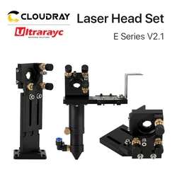 Ultrarayc CO2 E Serie Laser Head Set Vier Brandpuntsafstand 38.1/50.8/63.5/101.6Mm Optioneel Voor co2 Graveren Snijmachine