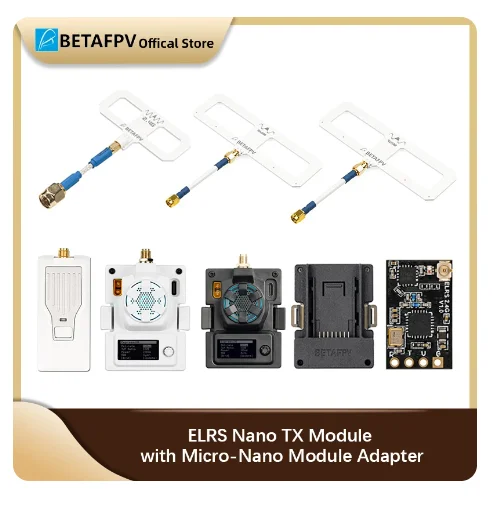 BETAFPV ELRS Nano  V2/Micro TX Module ELRS 2.4G 915MHz 868MHz Micro-Nano Module Adapter