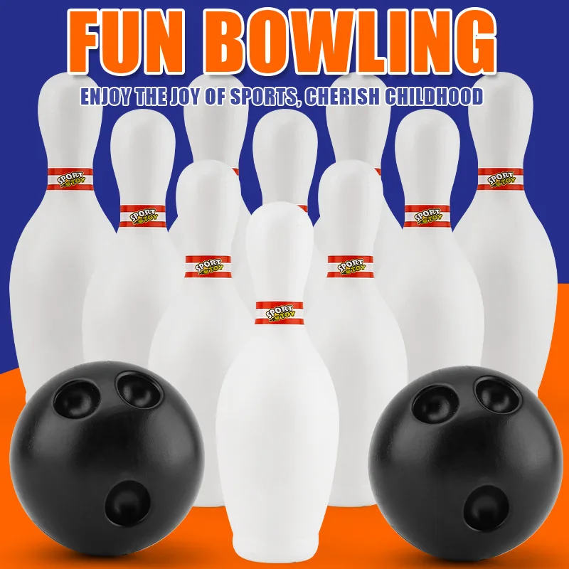 Jeu familial jouets de Bowling Sports d'intérieur ensemble de Bowling enfants activités de plein air accessoires de jeu exercice sportif jouets éducatifs pour enfants
