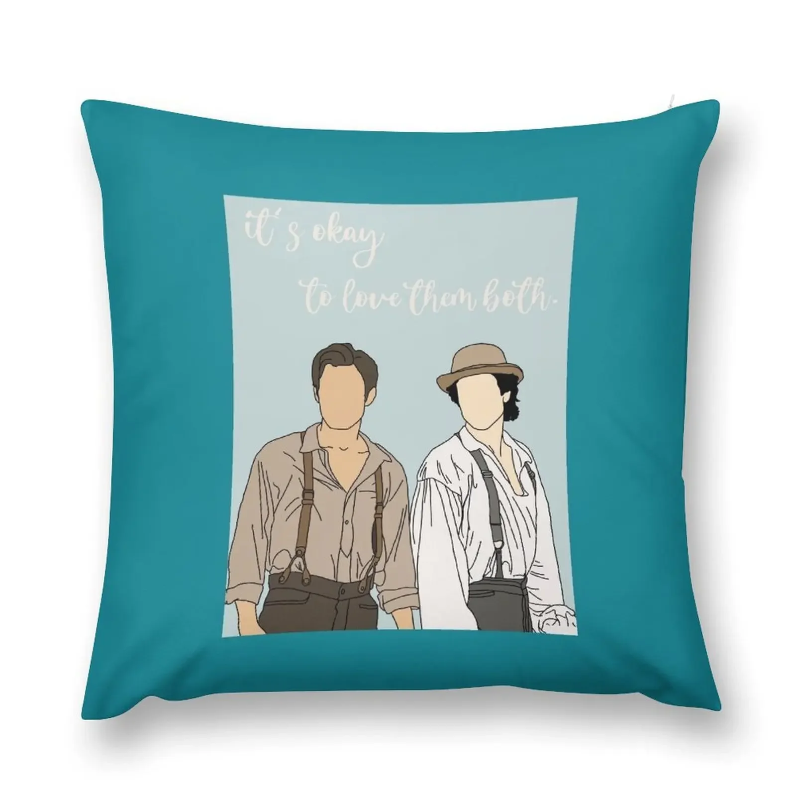 

The Salvatore Brothers (1) Throw Pillow Couch Pillows Sitting Cushion Christmas Throw Pillows Covers pillow