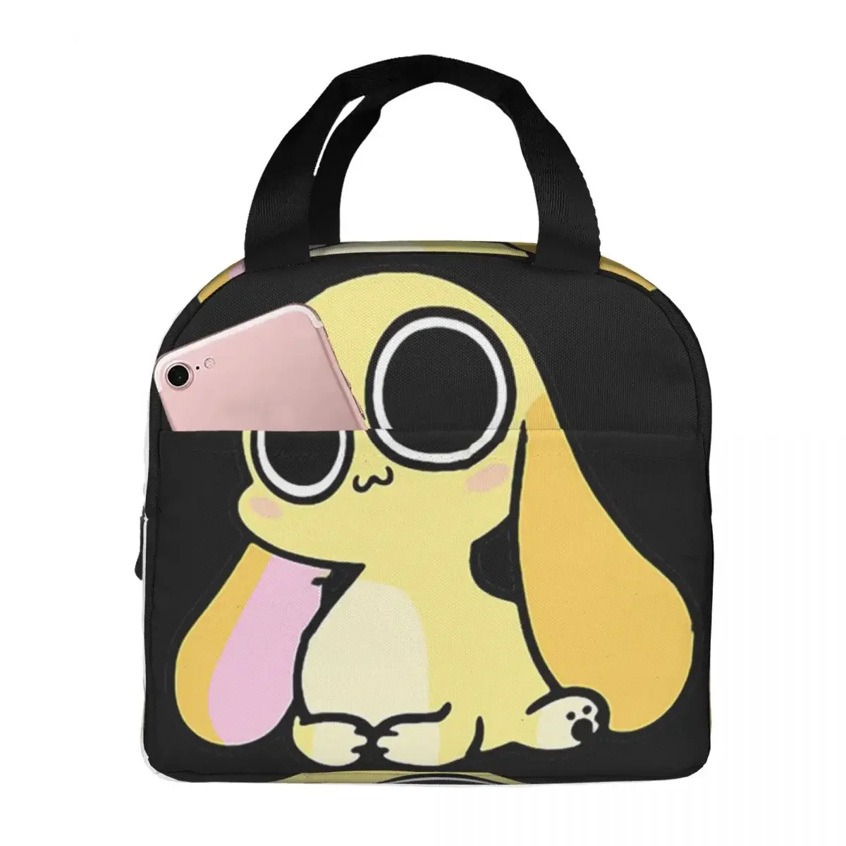 

Chikn Nuggit Merch Сумки для обеда с персонажами Изолированная коробка для бенто Водонепроницаемая сумка для обеда Многоразовая термосумка-холодильник для женщин и девочек