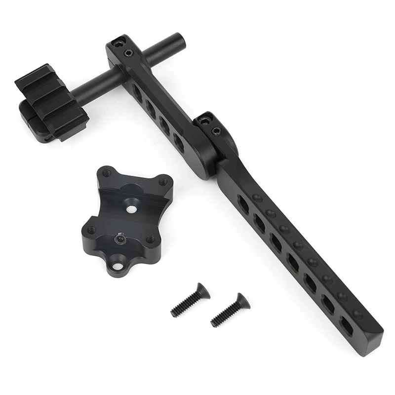 1pc Compound Bow Sight Low-light Stand Black Aluminium Alloy Durable Adjustable for All Compound Bow Dual Purpose Bow Shooting