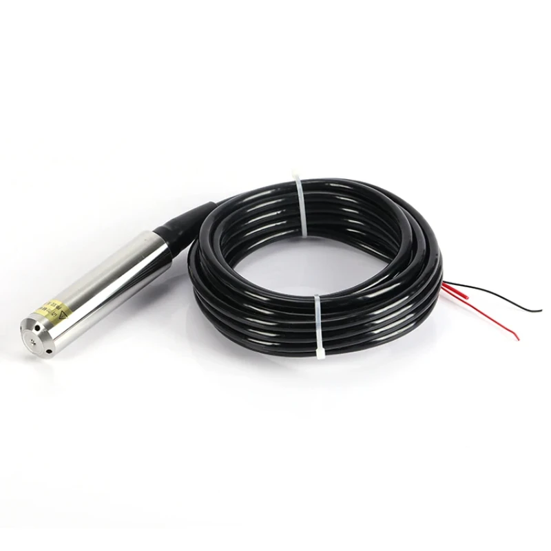 Hydrostatic Level Sensor For Tank 3m 5m Range Submersible Water Level Sensor 4-20mA 0-5V rs485 output