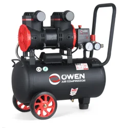 New  High Speed  1500w Small Air Compressor Portable Silent Oil Free Air Compressor 24L