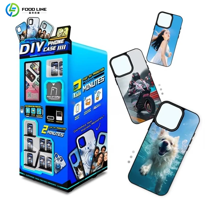 Automatic Fast Mobile Phone Case Machine Commercial DIY Mobile Phone Case Vending Machine