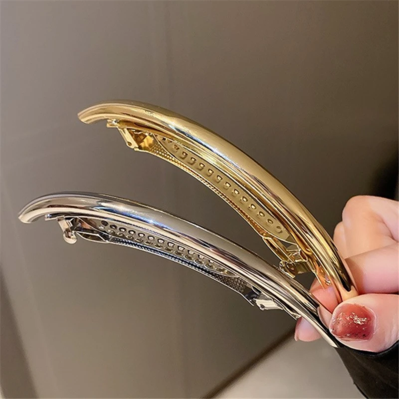 Kshmir 2024 new accessories hairpin exquisite copper tube spring clip hair accessories headwear wholesale
