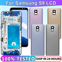100% Tested Display For Samsung Galaxy S9 LCD With Digitizer Touch Screen Assembly SM-G960FD S9 G960 LCD with Frame Replacement