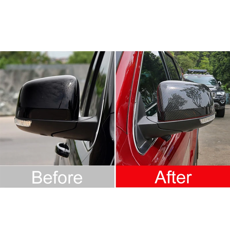 ジープ グランドチェロキー WK2 2011 2012 2013 2014 2015 2016 2017 2018 2019 2020 車用リアビューミラーキャップ ウィングミラー トリムカバー