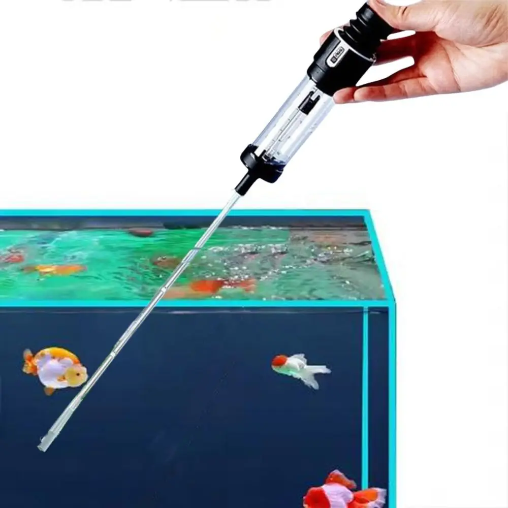 

Plastic Fish Tank Feces Suction Tool Detachable Strong Suction Fish Feces Suction Pipe with Extension Tube